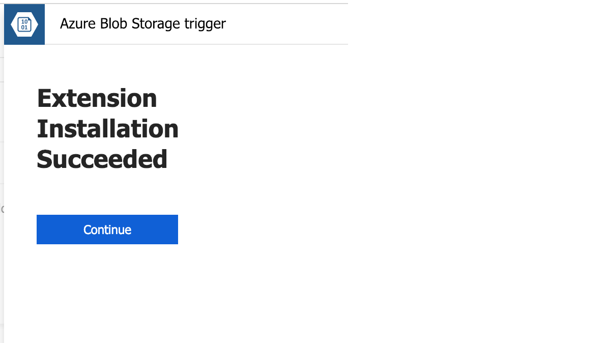 Install a function extension